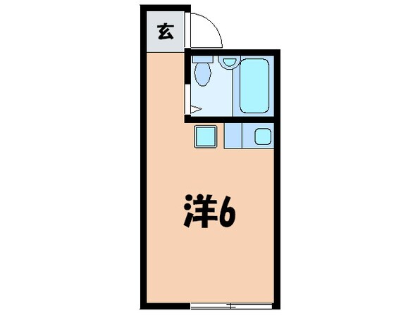 坂口ハイツの物件間取画像